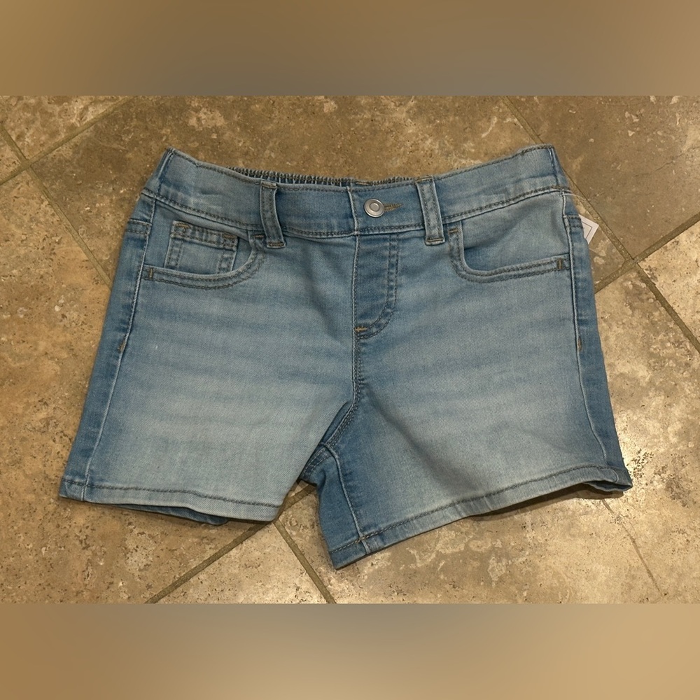 Wonder Nation Girls Light Blue Denim Shorts